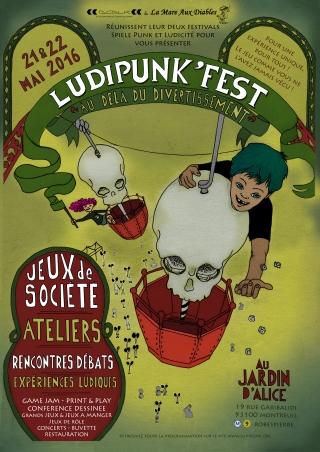 Ludipunk Fest’ - 21 et 22 Mai 2016 - Montreuil Affichea4